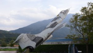 Il "gate-guardian" del museo Caproni di Trento: il Lockheed F-104G Starfighter.
