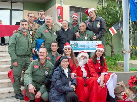 Aeronautica Militare: a Sigonella un mese di dicembre all’insegna della solidarietà
