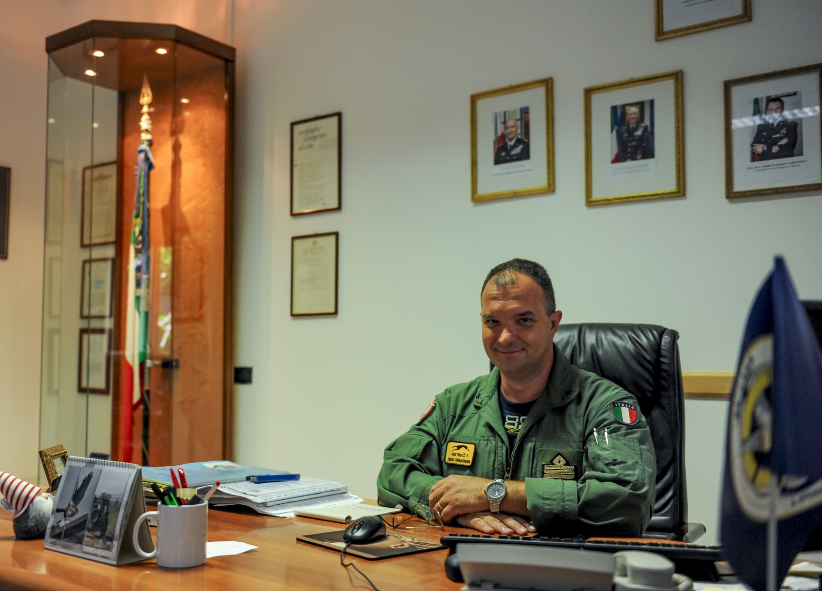 Comandante Col.Pil. Diego Sismondini