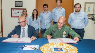 Studenti di Milazzo in alternanza scuola lavoro a Sigonella (1)