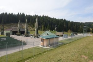 Panoramica del sito Base Tuono